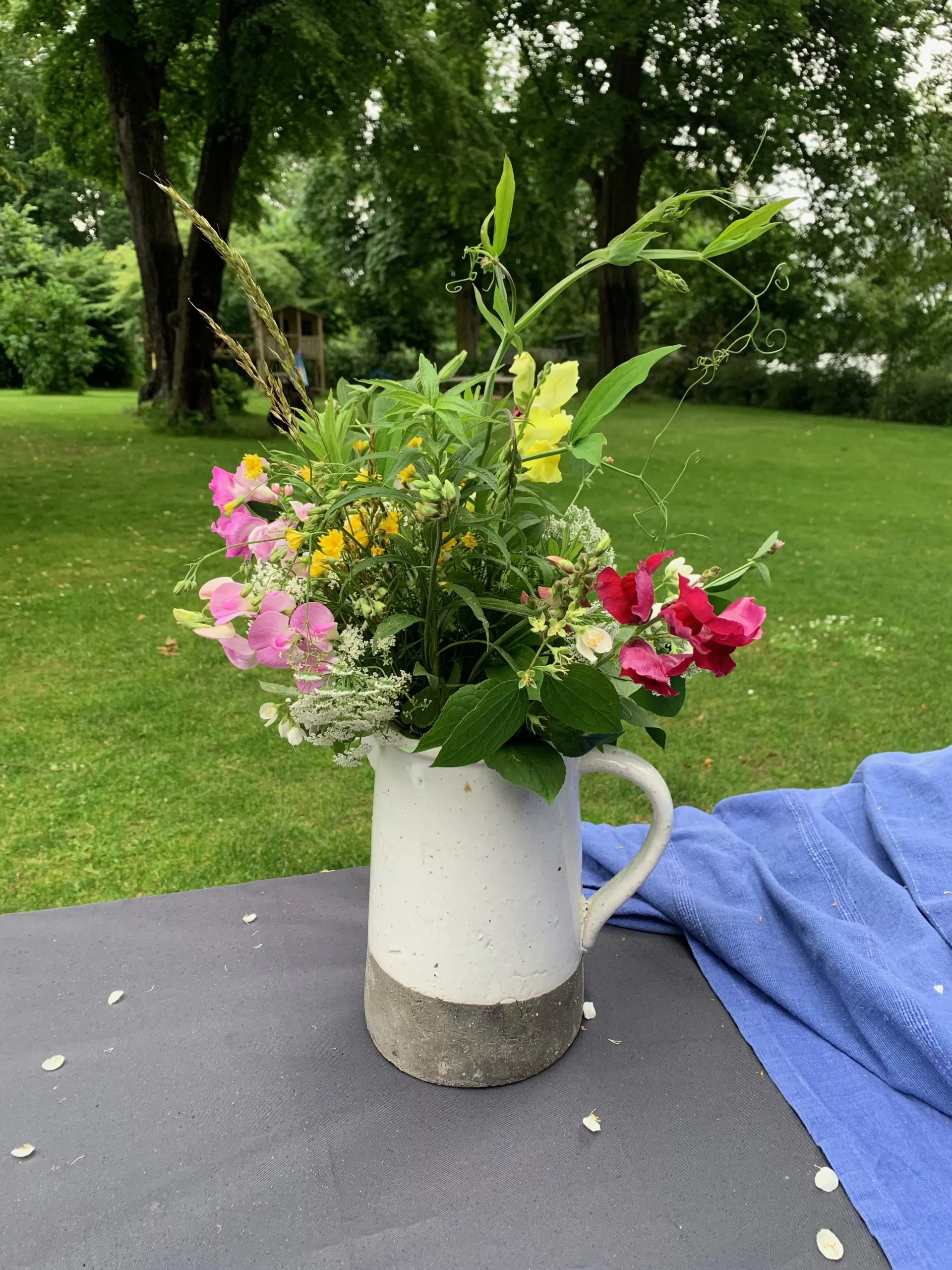 Willkommen Blumen